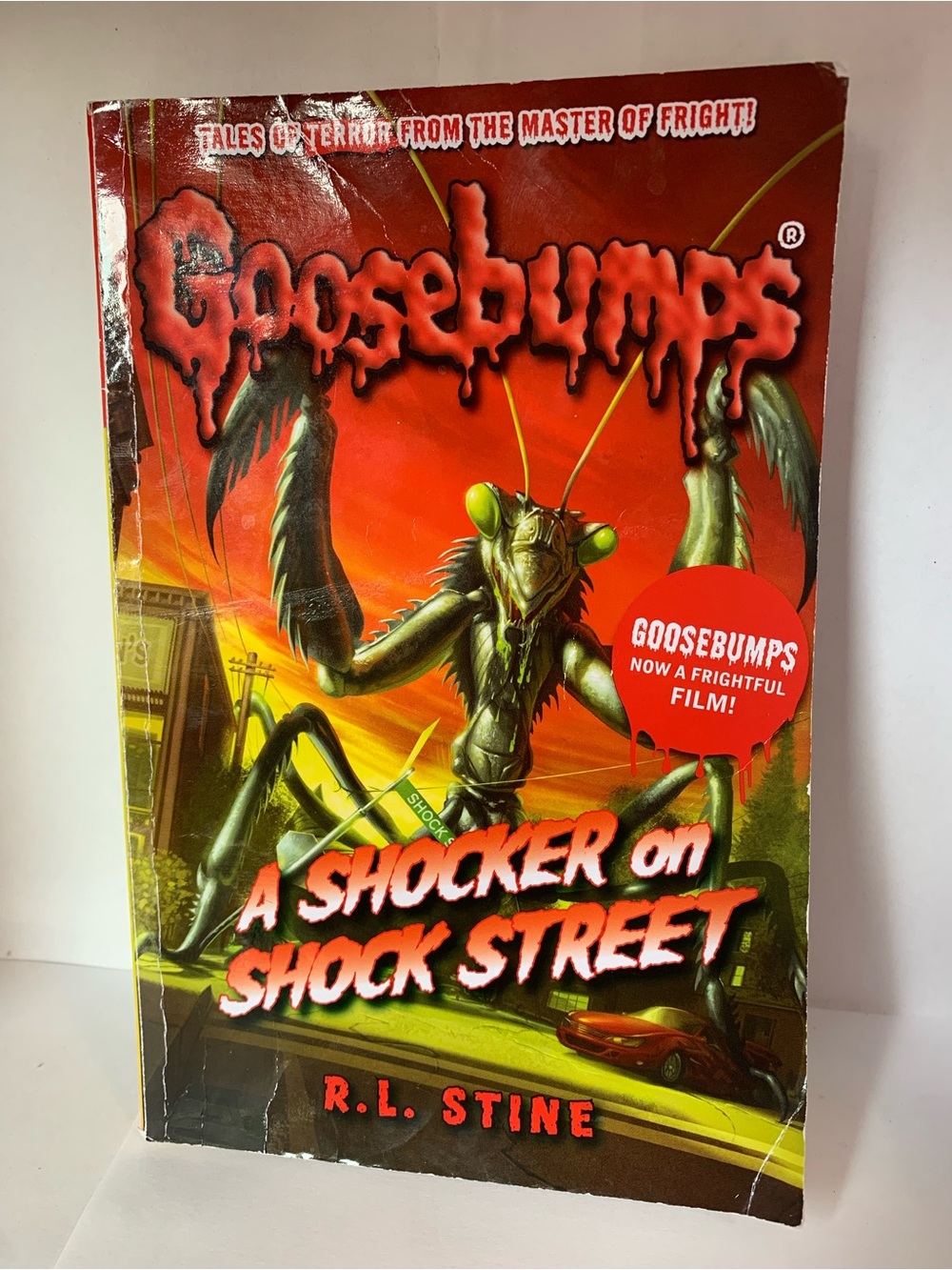 Goosebumps A Shocker on Shock Street by R.L. Stine - Red Cover